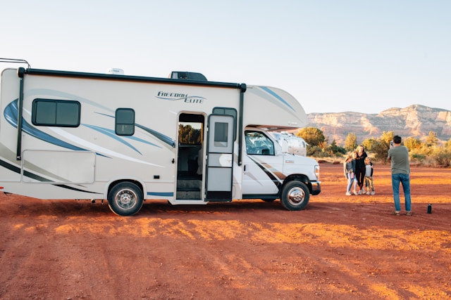 Camping-car en famille